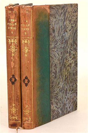 de Balzac, Honoré: Une Fille d'Éve, 1839 Parigi, Hippolyte Souverain éditeur,...