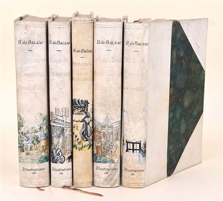 de Balzac, Honoré: Œuvres de Balzac sur la Touraine, 1946-1947 Tours, Arrault...