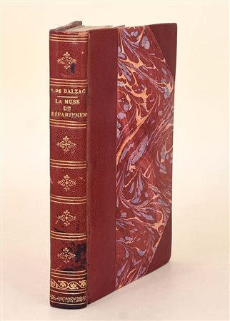 de Balzac, Honoré: La Muse du département, 1924 Parigi, La Livre, 1924. In 8°...