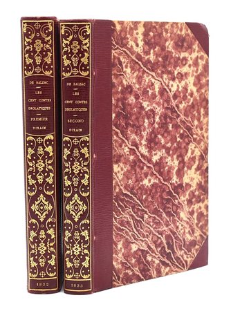 de Balzac, Honoré: Les Cents Contes Drolatiques, Premier-Second Dixain, 1832...