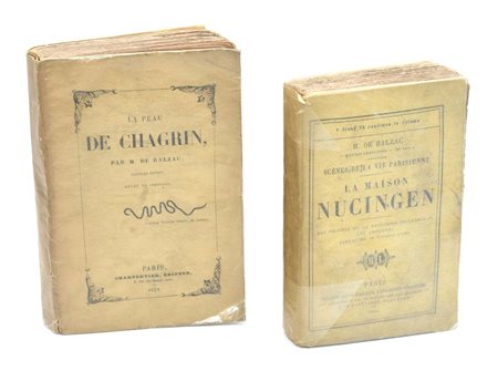 de Balzac, Honoré: La Peau de Chagrin - La Maison Nucingen (2 volumi) Il...