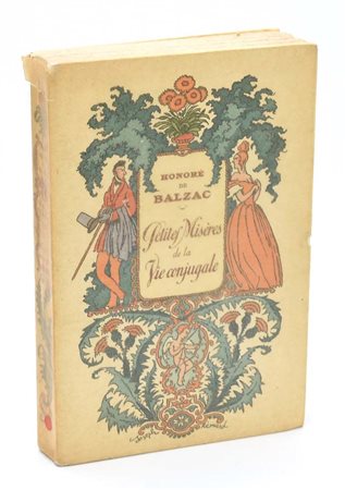 [acquerello originale firmato da Hémard] de Balzac, Honoré: Petites Misères...