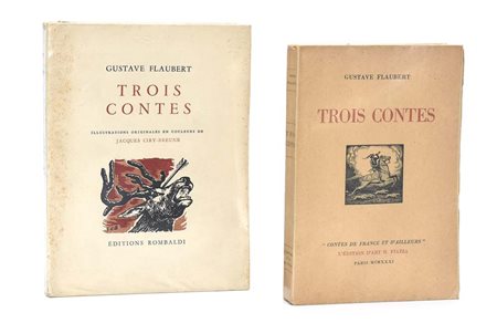 Flaubert, Gustave: Trois Contes. Paris, L’Édition d’Art H. Piazza, 1931 -...