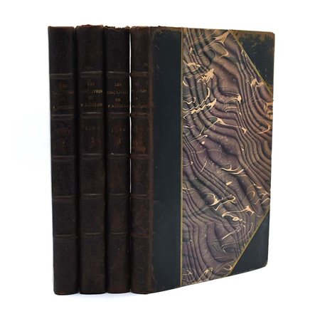 Les cinq livres de F. Rabelais, 1884-1885 Paris, Librairie des Bibliophiles,...