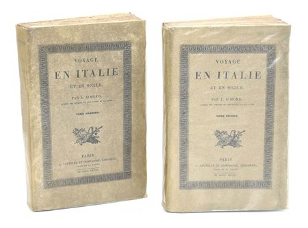 Simond, L: Voyage en Italie et en Sicile, 1828 Paris, A. Sautelet et...