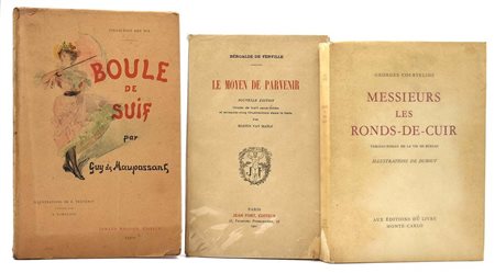 Satira, società e narrativa francese (3 volumi) De Maupassant, Guy: Boule de...