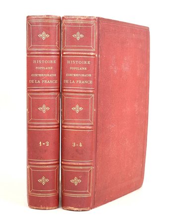 [Duruy, Victor] Histoire populaire contemporaine de la France, (metà XIX...