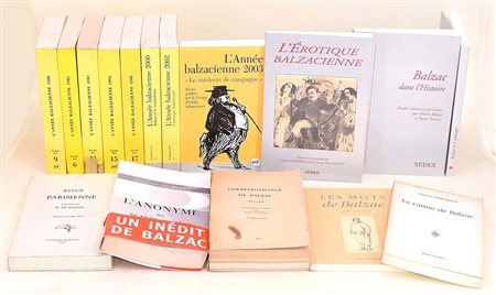 HONORÉ DE BALZAC E CRITICA BALZACHIANA – Raccolta di studi, corrispondenza e...