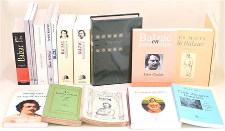 HONORÉ DE BALZAC – Opere, edizioni e studi critici (17 volumi) Il lotto...