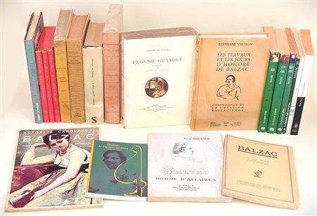 HONORÉ DE BALZAC – Opere in traduzione italiana e studi critici (18 volumi)...
