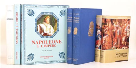 NAPOLEONE BONAPARTE – Memorialistica e studi sull’Impero (7 volumi) Il lotto...