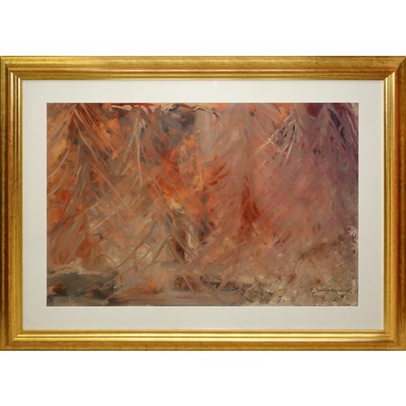 Donatella Maganuco (Catania 1944 - 2011)  - Composizione astratta