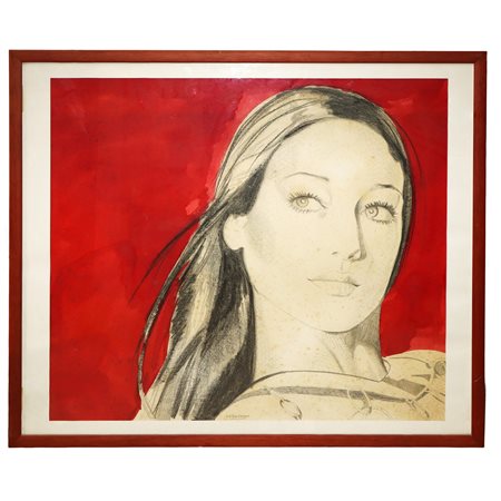 Vincenzo Marano (Acicastello 1938 - 2016)  - Volto di donna