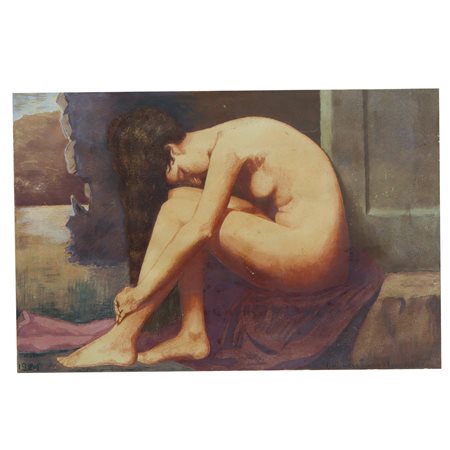 Gaetano Iachelli - Nudo di donna, 1924