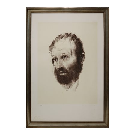 Pietro Annigoni (Milano 1910 - Firenze 1988)  - Volto