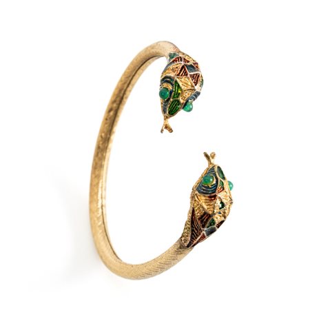 PRODUZIONE ITALIANA 1950 ca., Bracciale rigido