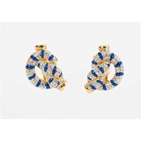 VOGUE BIJOUX, Orecchini con montatura in metallo