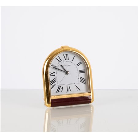 CARTIER, Orologio da tavolo "Pendulette Romane"