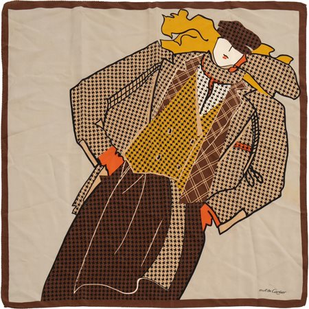 CARTIER, Foulard della serie “ Must de Cartier”