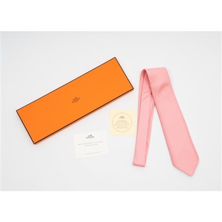HERMÈS, Cravatta in pura seta