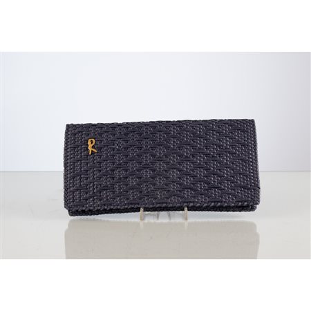 ROBERTA DI CAMERINO, Borsa a mano in pelle blu