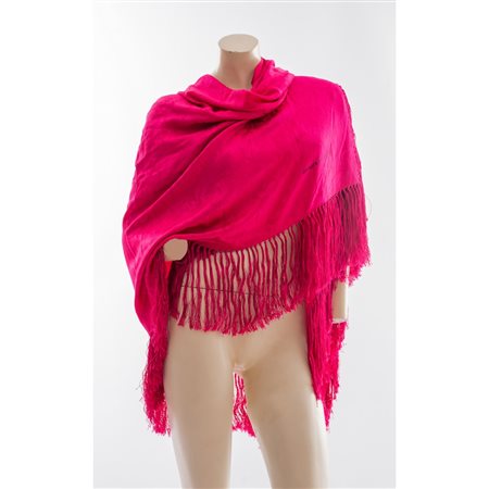 EMANUEL UNGARO, Scialle in seta jacquard