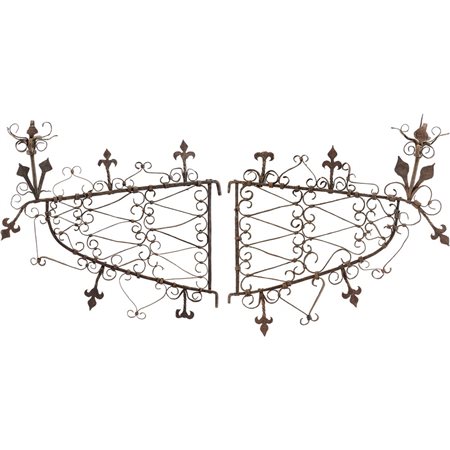 MANIFATTURA TOSCANA DEL XVII SECOLO, Coppia di applique