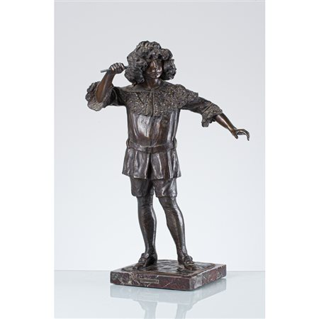 ETTORE XIMENES, Scultura in bronzo