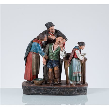 BONGIOVANNI VACCARO (Bottega di), Gruppo in terracotta