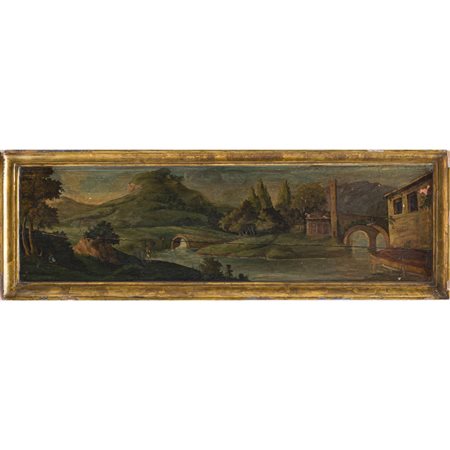 PITTORE ITALIANO DEL XVIII SECOLO, Olio su tavola