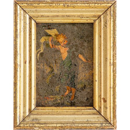 PITTORE SICILIANO DEL XVIII SECOLO, Olio su rame