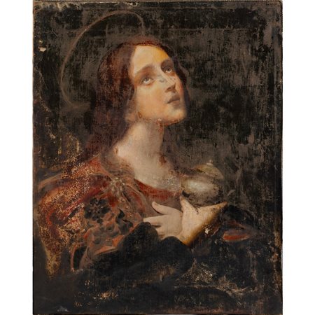 CARLO DOLCI (Seguace di), Maddalena