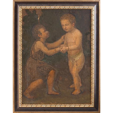 PITTORE ITALIANO DELLA FINE DEL XVII SECOLO, Olio su tela