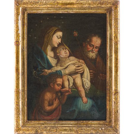 PITTORE MERIDIONALE DEL XVIII SECOLO, Olio su tela