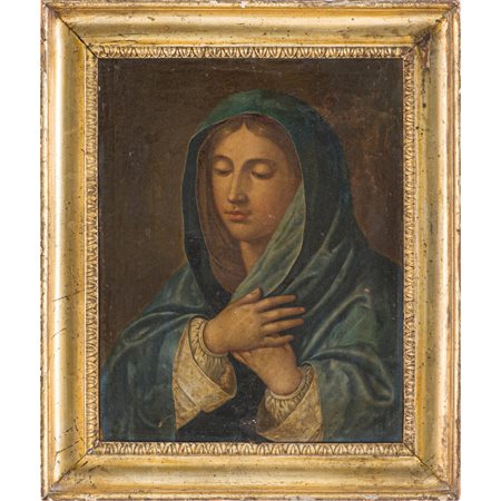 PITTORE SICILIANO DEL XVIII SECOLO, Olio su tela