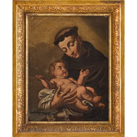 PITTORE SICILIANO DEL XVIII SECOLO, Olio su tela