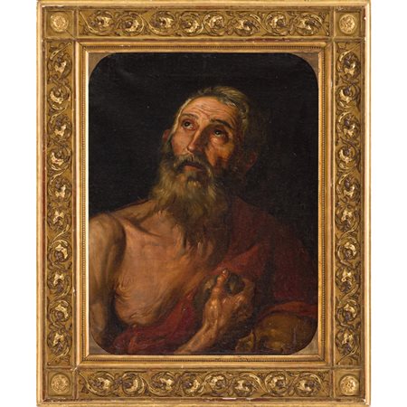 JUSEPE DE RIBERA detto lo Spagnoletto (Bottega di), Olio su tela