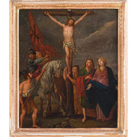 ANTOON VAN DYCK (Seguace di), Olio su tela