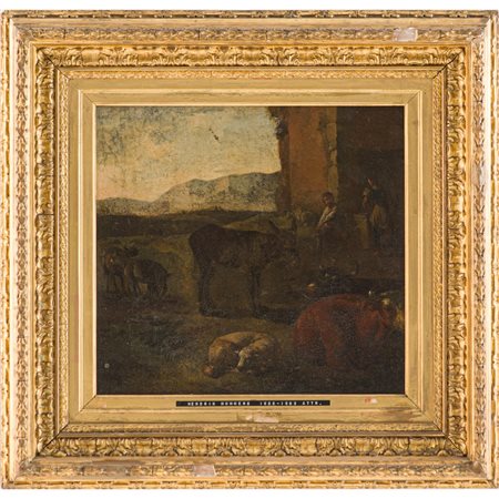 HENDRICK MOMMERS (Attr.), Olio su tela