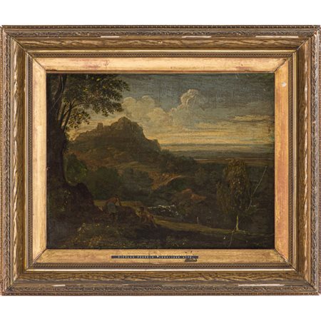 NICOLAS POUSSIN (Scuola di), Olio su tela
