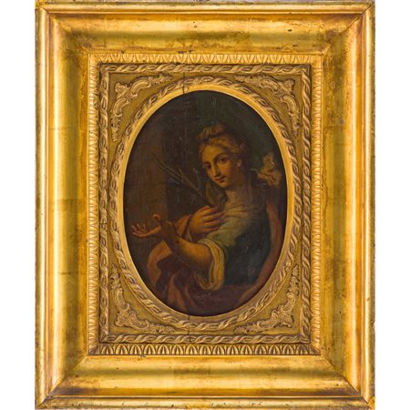 PITTORE SICILIANO DEL XVIII SECOLO, Olio su Tela