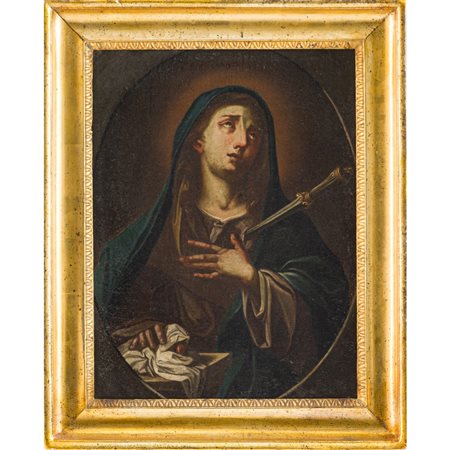 PITTORE SICILIANO DEL XVIII SECOLO, Olio su tela