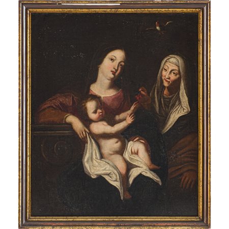 PITTORE SICILIANO DEL XVII SECOLO, Olio su tela