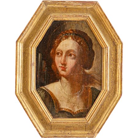 PITTORE ITALIANO DEL XVIII SECOLO, Olio su tavola