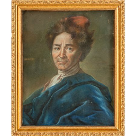 MAURICE QUENTIN DE LA TOUR (Seguace di), Pastello su carta