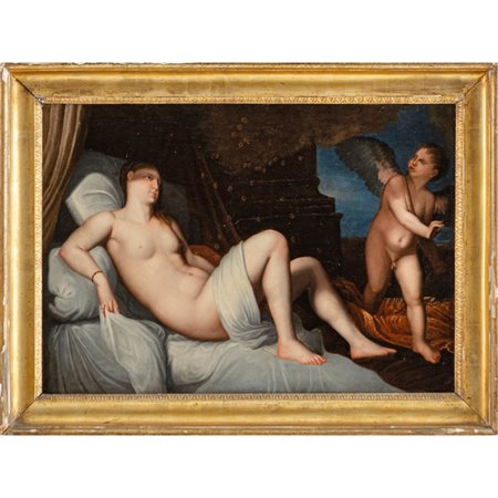TIZIANO VECELLIO, Olio su tela