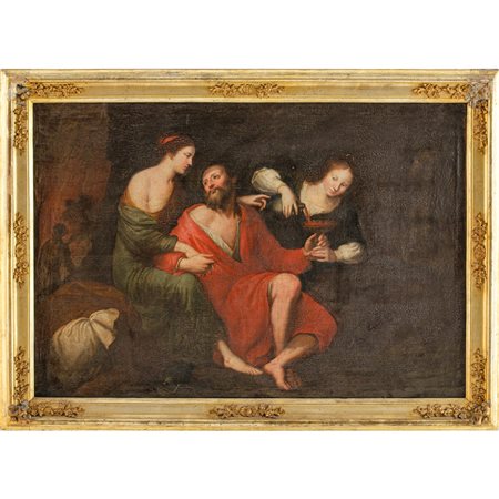DOMENICO FIASELLA (Cerchia di), Olio su tela