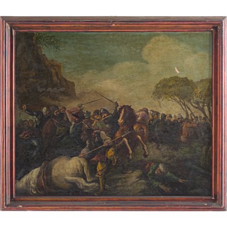 PITTORE FRANCESE DEGLI INIZI DEL XIX SECOLO, Olio su Tela