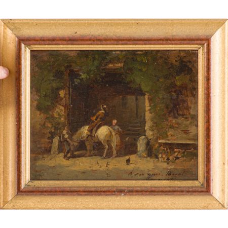 CAMILLO INNOCENTI, Olio su tavola