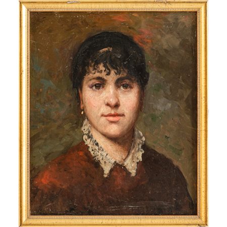 GIOVANNI FATTORI (Attr.), Olio su tavola